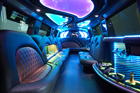 High-end leather seats